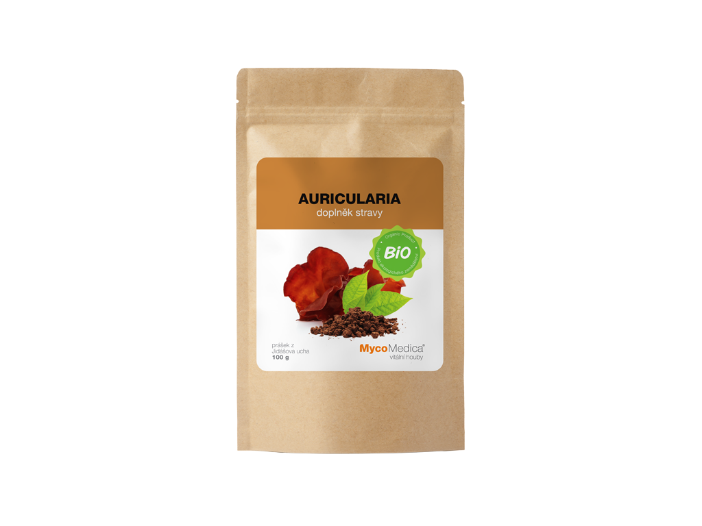 Mycomedica Auricularia prášek